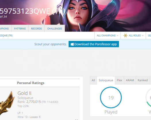 TR GOLD 2 YÜKSEK ELO SUPER SMURF HESAP