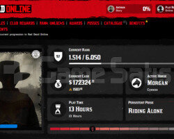 RDR 2 97 LVL 1503 GOLD 172K PARA ONLİNE