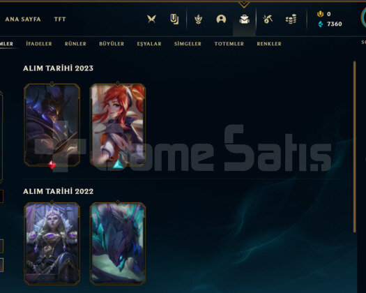 TR PLAT 3 33LP I HİGH MMR I 34 CHAMP - 5 KOSTÜM