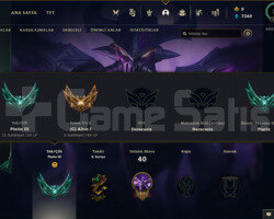 TR PLAT 3 33LP I HİGH MMR I 34 CHAMP - 5 KOSTÜM