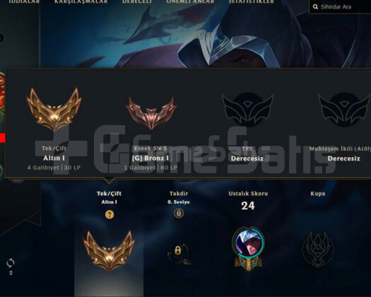 TR GOLD 1 2 KOSTUM HESAP