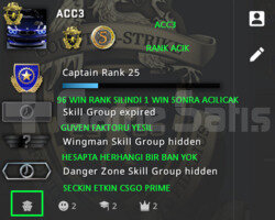 2 MADALYA | PRIME CSGO RANK ACIK | YESIL FAKTOR
