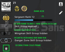 2 MADALYA | PRIME CSGO RANK ACIK | YESIL FAKTOR