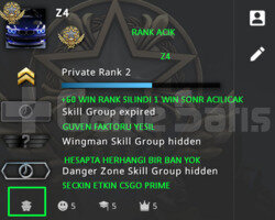 CSGO PRIME RANK ACIK 182 SAAT GUVEN FAKTORU YESIL