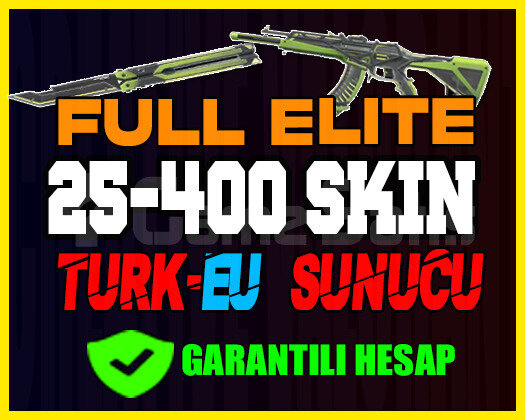TR SUNUCU / 25-400 SKİN / ULTRA VİP HESAPLAR