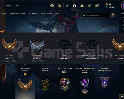 866 KOSTÜMLÜ 775 LEVEL 488 SİMGE GOLD HESAP