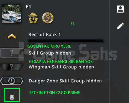 2 MADALYA | FULL PRIME CSGO | GUVEN FAKTORU YESIL