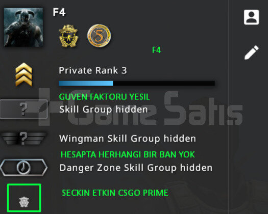 2 MADALYA | FULL PRIME CSGO | GUVEN FAKTORU YESIL
