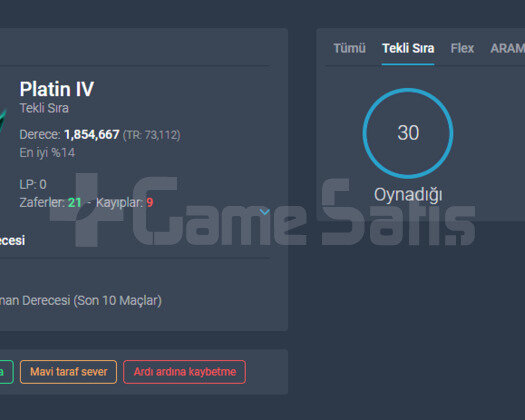 PLAT 4 70 WR +40LP GAİN