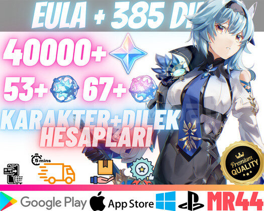 EU | MR44 Eula + 385Dilek - 40000Köken 53+67Yazgı