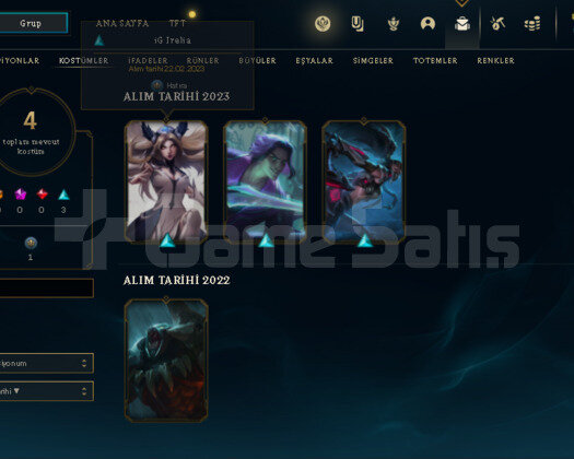 TR RENGAR SIRALAMALI DİA 2