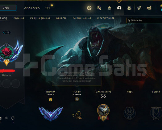 TR RENGAR SIRALAMALI DİA 2