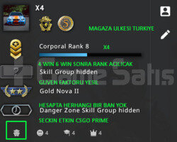 2 MADALYA | PRIME CSGO | MAGAZA TR YESIL FAKTOR