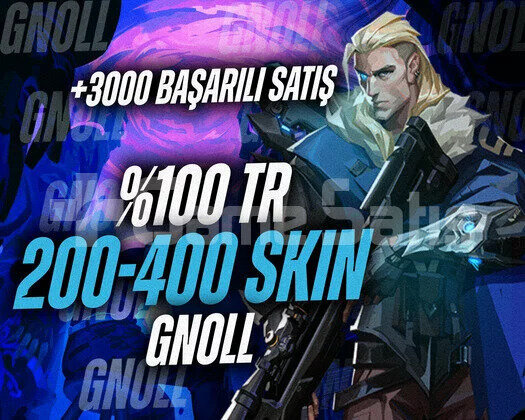 TR BÖLGE 200-400 SKİN FULL+FULL VİP HESAPLAR +3000