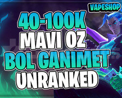 TR-EUW +40K MAVİ ÖZ 30 LEVEL UNRANKED HESAP