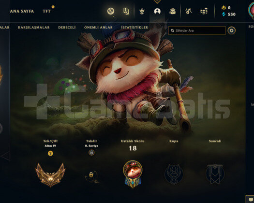 LOL 41 LVL GOLD HESAP / SMURLÜK / HIZLI TESLİMAT