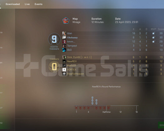 INFERNO TRUST FACTORY CSGO PRIME ACC