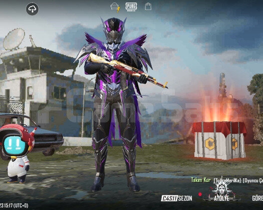 KOSTÜMLÜ  64 LEVEL UCUZ PUBG MOBİLE HESABI