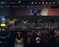 23 SKIN GOLD 2 LOL HESABI