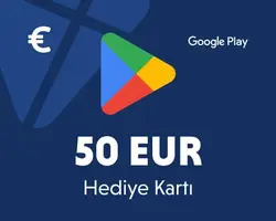 50 Eur Google Play Hediye Kartı
