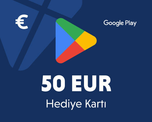 50 Eur Google Play Hediye Kartı