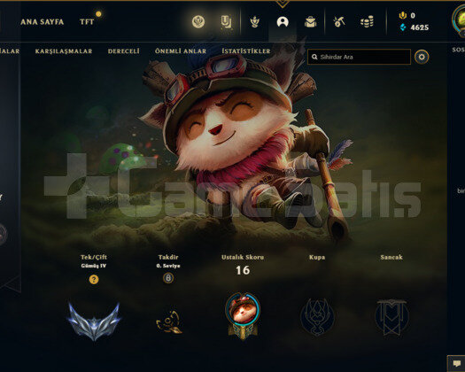LOL 34 LVL HESAP / SMURFLÜK / HIZLI TESLİMAT