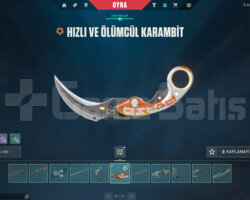11 EFSANE BIÇAK VE 9 KALİTELİ VANDAL TR HESAP