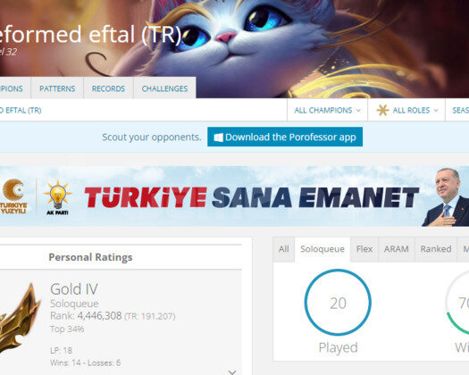 TR GOLD 4 18 LP 70WR I YÜKSEK MMR 10K MAVİ ÖZ