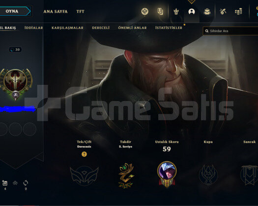 30 lvl smurf hesap