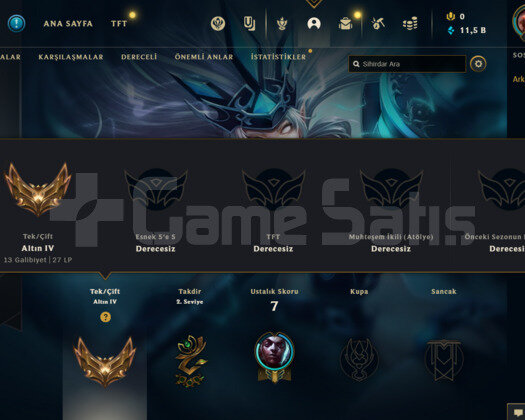 TR GOLD 4 27 LP 65WR I YÜKSEK MMR 12K MAVİ ÖZ