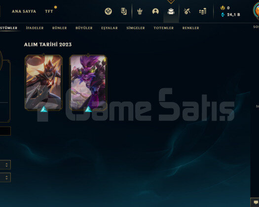 TR GOLD 1 34LP 63 WR I DİAMOND ELO 24K MAVİ ÖZ
