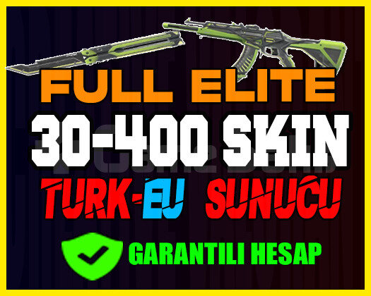 100TR / 30-400 SKİN / ÖZEL STOK + GARANTİ