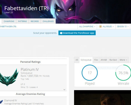 TR PLAT 4 77WR I YÜKSEK MMR BOL KOSTÜMLÜ SMURF