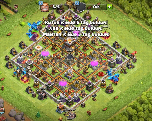 11 full savunma 4300 taşlı köy