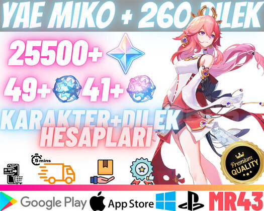 EU|MR43 YaeMiko + 260Dilek - 25600Köken 49+41Yazgı
