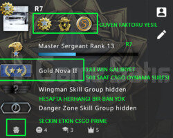 3 MADALYA | CSGO PRIME | NOVA 3 YESIL FAKTOR