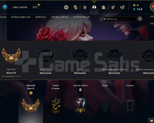 TR GOLD 4 67WR I YÜKSEK ELO 16K MAVİ ÖZ