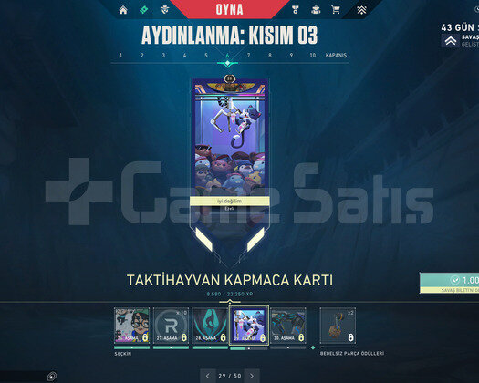 TR 20 SEVİYE UNRANKED MAİL ONAYSIZ FRESH HESAP