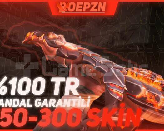 VANDAL GARANTİLİ 150-300 Skin Vip TR RANDOM