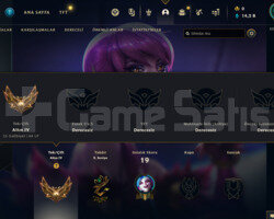 TR GOLD 4 44LP 65 WR I YÜKSEK ELO BOL KOSTÜM 14K M