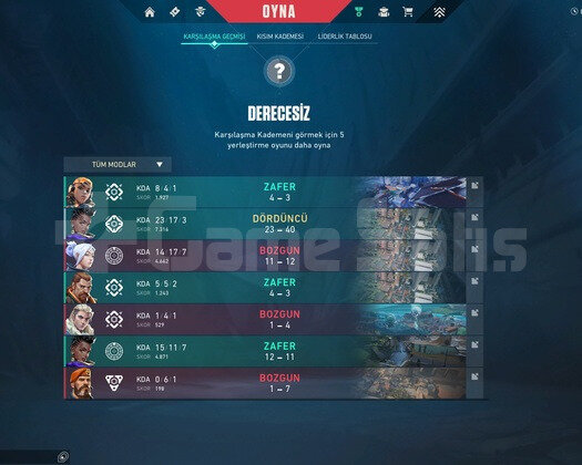 YAĞMACI VANDAL + UNRANKED HESAP