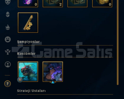 TR Gold 4 | 3 Kostüm - 28 Hero | LoL Hesap