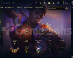 TR Gold 4 | 3 Kostüm - 28 Hero | LoL Hesap