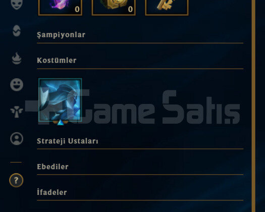 TR Gold 4 | 10 Kostüm - 49 Hero | LoL Hesap