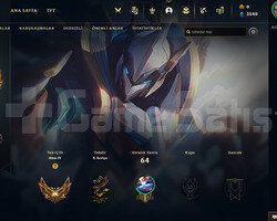 TR Gold 4 | 10 Kostüm - 49 Hero | LoL Hesap