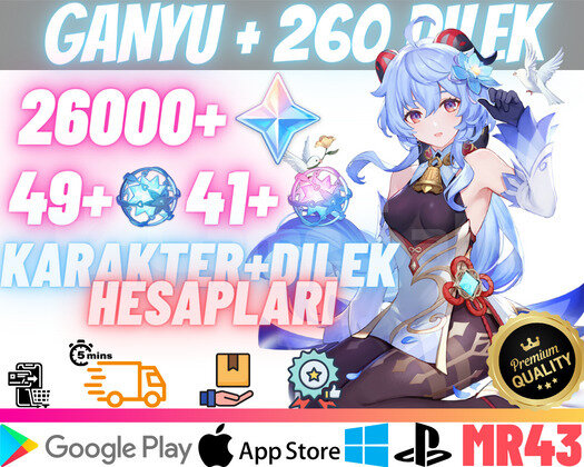 EU | MR43 Ganyu + 260Dilek - 26000Köken 49+41Yazgı