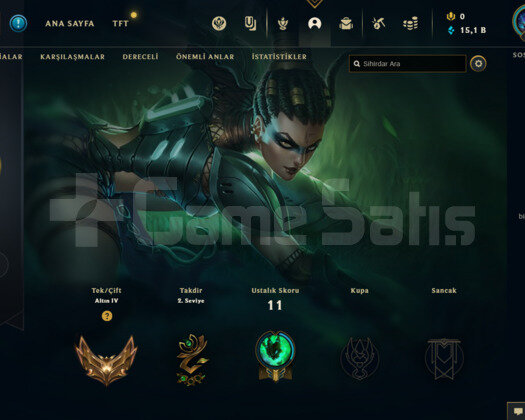 TR GOLD 4 54WR I HİGH MMR 15K MAVİ ÖZ MAİL ONAYSIZ