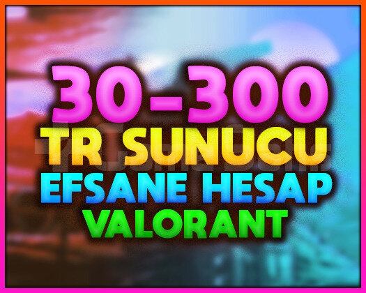 TR SUNUCU 30-300 SKİN FULL ENVANTER VİP FULL