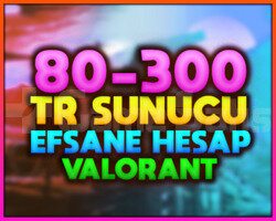 TR SUNUCU 80-300 SKİN FULL ENVANTER VİP FULL