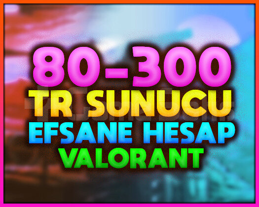TR SUNUCU 80-300 SKİN FULL ENVANTER VİP FULL